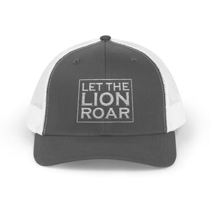Let the Lion Roar Christian Trucker Hats
