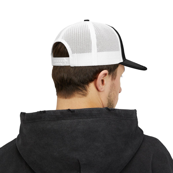 Copy of Stylish Embroidered Snapback Trucker Cap, Casual Hat for Outdoor Adventures, Gift for Him, Summer Accessory, Sports Cap