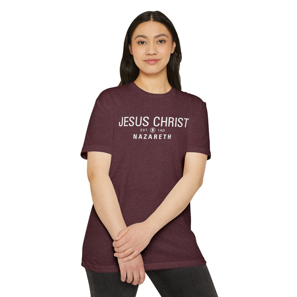 Jesus Christ Nazareth Est. 1 A.D. - T Shirt - (Women's Colors)