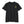Black t-shirt with a yellow gold Sovereign Shirts Christian Apparel small logo on front side chest area