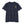Navy blue t-shirt with a yellow gold Sovereign Shirts Christian Apparel small logo on front side chest area