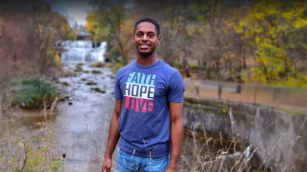 Faith, Hope, and Love Christian T Shirts Hero Image