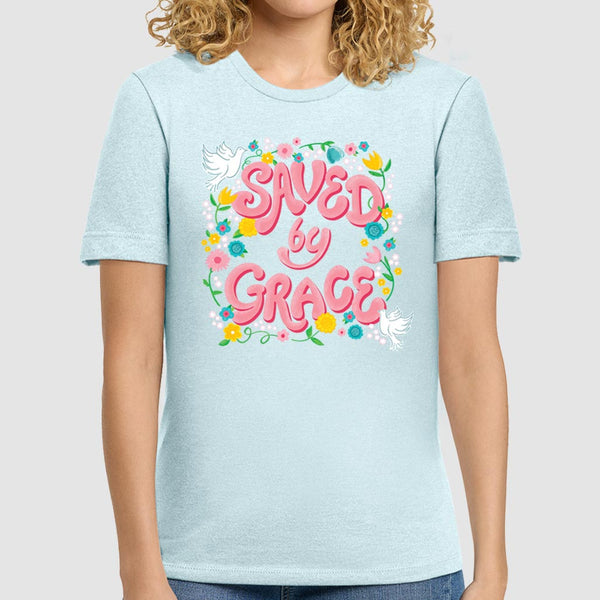 Saved By Grace - T Shirt